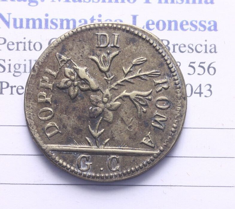 NL* PESO MONETALE DOPPIA DI ROMA grammi 5,47 come da foto G. C.   *2