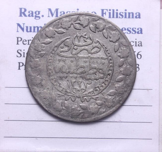 NL* TURCHIA 10 PARA Argento 1808 Eccellente Conservazione