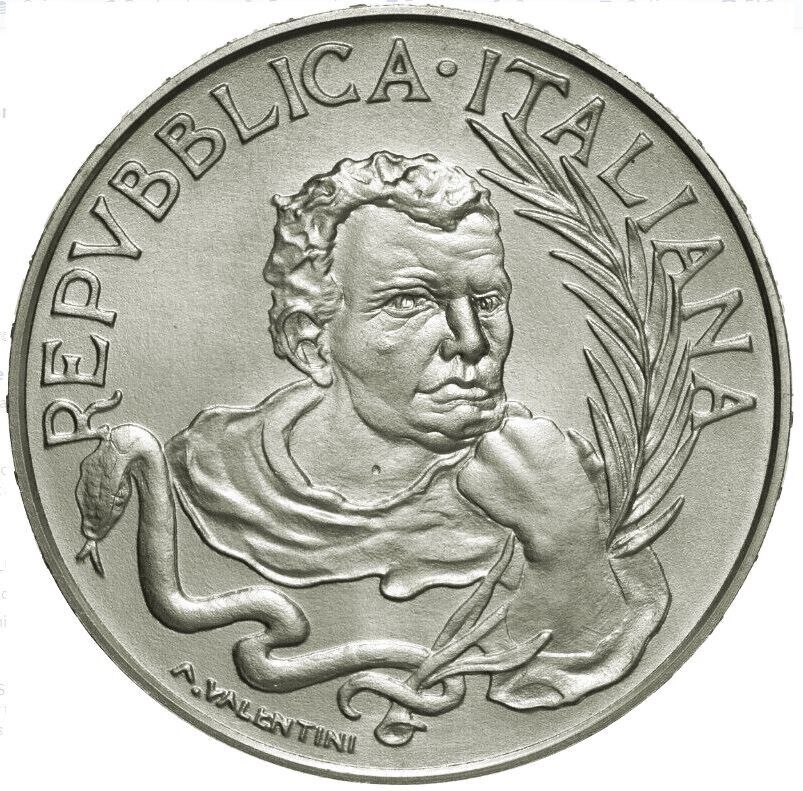 NL* Italia REPUBBLICA 500 LIRE ARGENTO 1989 TOMMASO CAMPANELLA FDC